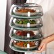 thumbnail image 5 of Cubierta plástica multifuncional para alimentos cubierta aislante para alimentos para cocina casera 1/3 Uds., 5 of 7