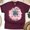Maroon, variant on Coffee Is My Love Language Skeleton Graphic T-Shirt for Adults, White, Size S
