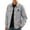 C163/Grey, variant on Rggeeun Jackets For Men Casual Lightweight Comfortable Slim Fit Long Sleeve Button Lapel Outerwear For Daily Wear Outdoor Activities Outwear Fashion