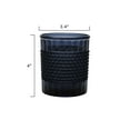 thumbnail image 5 of (6 pack) Mainstays 14 oz Short Diamond Textured Blue Acrylic Tumbler, 5 of 9