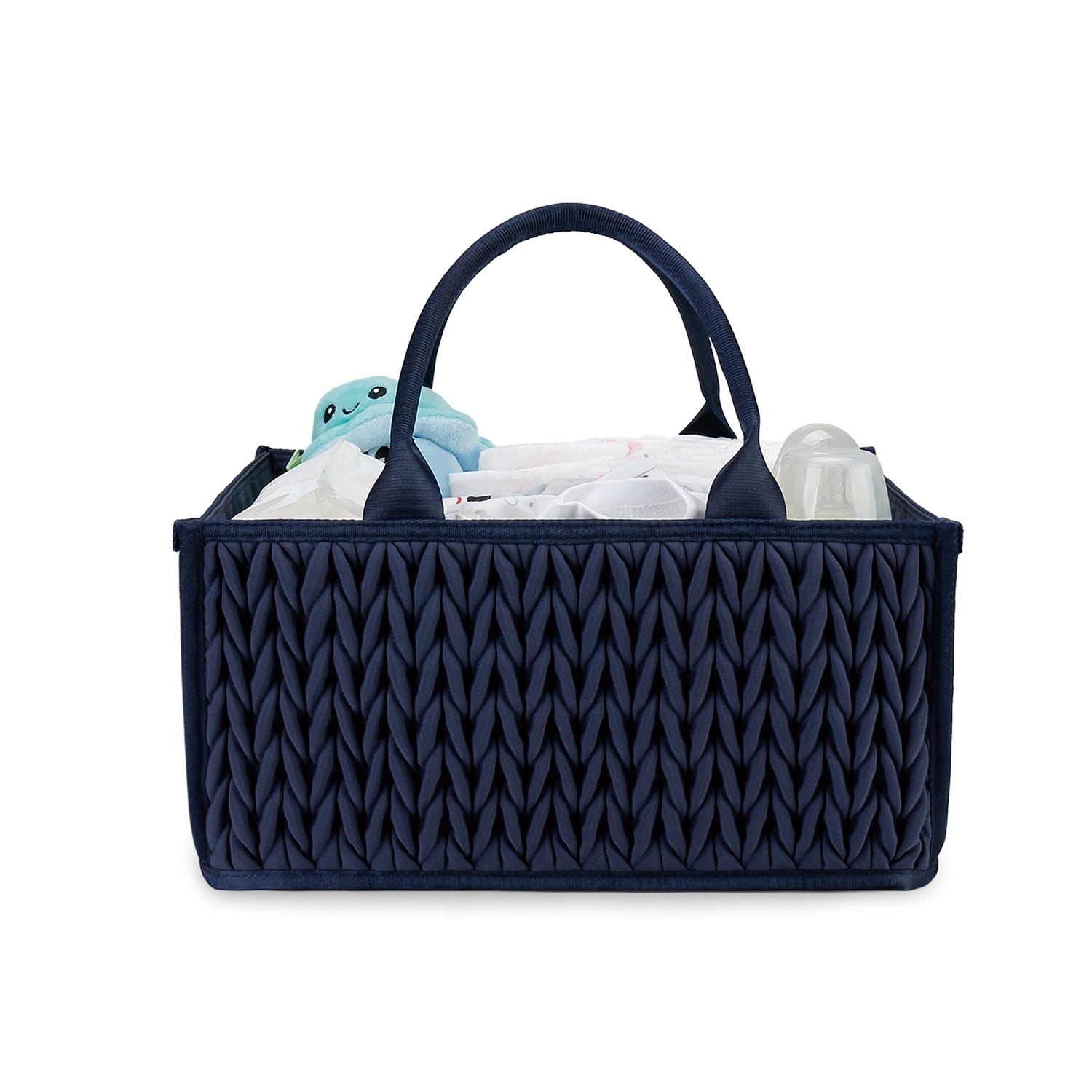 SPEKSEE Portable Diaper Storage Basket: Large Capacity, Water-Resistant, and Organized for Mom Essentials