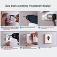 thumbnail image 5 of Retractable Clothesline Wall Mounted Stainless Steel Durable Indoor Balcony Drying Rack(Gold ), 5 of 5