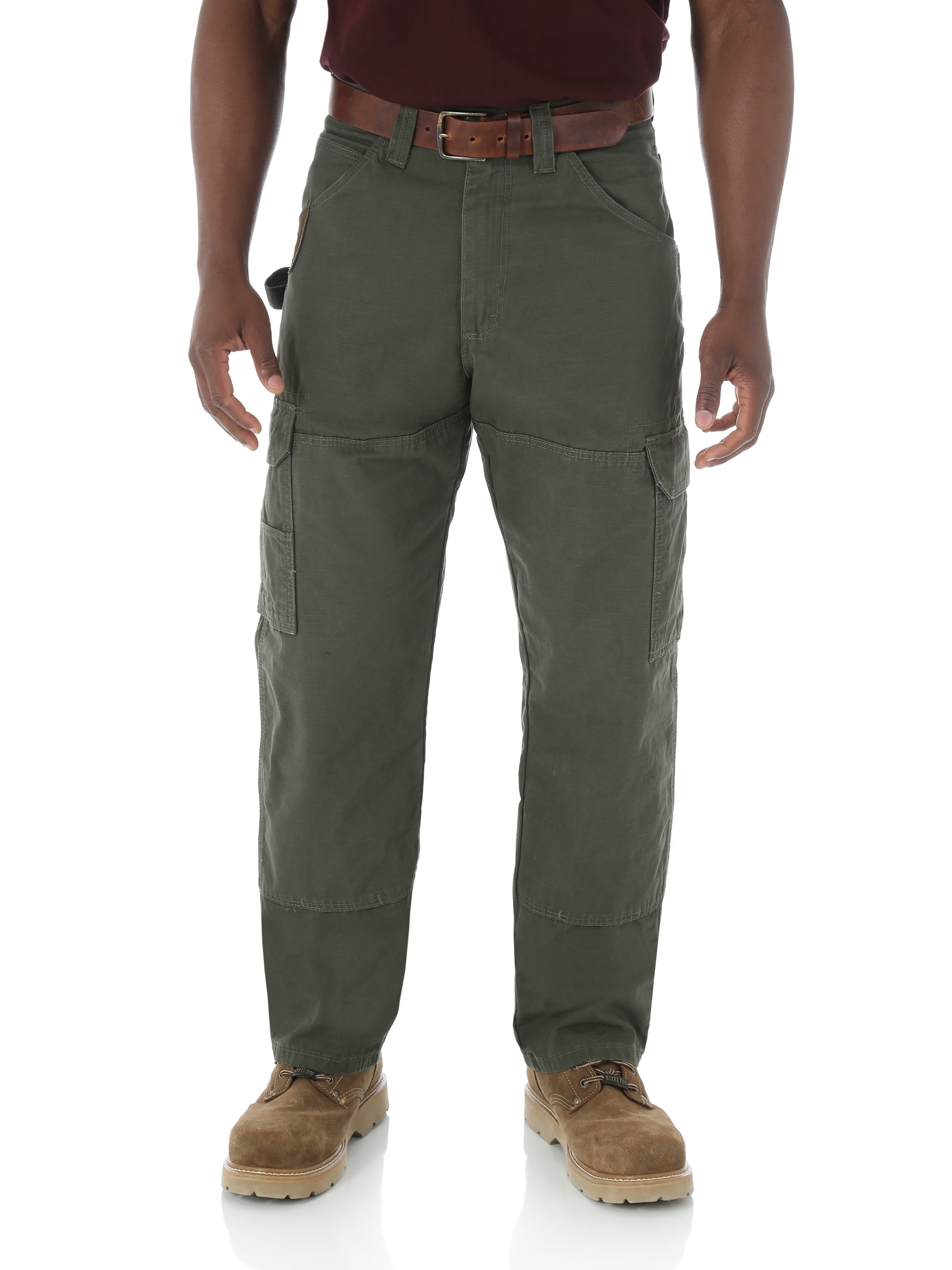 Wrangler Men's RIGGS WORKWEAR Ripstop Ranger Pant - Loden 