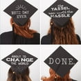 thumbnail image 2 of Two's Company Rhinestone Adhesive Applique  "Done" Graduation Cap Decorating Kit, 2 of 3