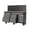 Sliver, variant on 60-Inch Rolling Tool Workbench Chest Cabinet with 10 Drawers, 1 Door, Pegboard, Lock, Charging Station, Rubberwood Top, Mobile Garage Storage Workbench on Wheels 1750 lbs