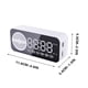 thumbnail image 3 of Reloj despertador inteligente con sonido Bluetooth, altavoz y subwoofer, portátil, mini, de escritorio, para el hogar, inalámbrico para exteriores, nuevo modelo de audio Bluetooth., 3 of 9