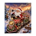 thumbnail image 2 of 2026 New DIY Christmas Pearl Painting Art Kit, Relaxing Handmade Beaded Craft, Beginner Friendly Xmas Table & Wall Decoration for Adults(Train Santa), 2 of 6