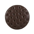 thumbnail image 3 of Christopher Knight Home Rumbrook  Faux Leather and Rubberwood Round Ottoman with Open Shelf by  Espresso/ Dark Brown, 3 of 5
