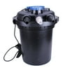 iMeshbean Combo Kit 3000 Gal Pressure Filter 18-UV Sterilizer Koi Fish 1400 GPH Pond Pump