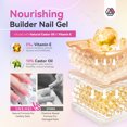thumbnail image 4 of SAVILAND 24 Colors Builder Nail Gel Set: Castor Oil & Vitamin E Gel Builder in a Bottle Spring Translucent Color Nail Strengthener Extension Gel Hard Gel for Nails Care Repair, 4 of 8