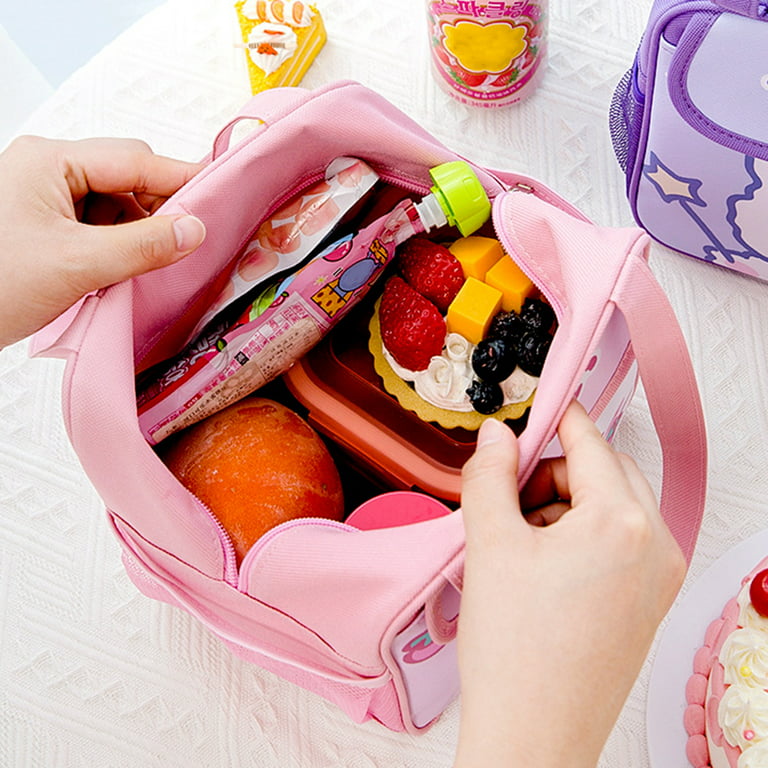 Portable Lunch Bag Large Capacity Thermal Insulated Lunch Box Tote Cooler  Handbag Waterproof Backpack Picnic Food Storage Bags - AliExpress