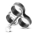 thumbnail image 3 of Recubrimiento antiadherente Cazador furtivo de huevos de liberación rápida Vaporizador de alimentos de caza furtiva 3 tazas Máquina de desayuno Cocina Utensilios de cocina para microondas No poroso seitruly HA009294-02, 3 of 6