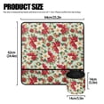 thumbnail image 5 of HELLHERO Protective Mat Sewing Machine Pad Removable Storage Bag Storage Household Accessories Sewing Machine Mats for Woman Gifts, Christmas Poinsettia, 5 of 5