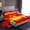 Yellow Red, variant on Homewish Football Print Twin Sheet Sets 3pcs for Female Men Adults,Sport Theme Twin Fitted Sheet Microfiber,Ball Gamer Breathable Flat Sheet,Ultra Soft Home Decor