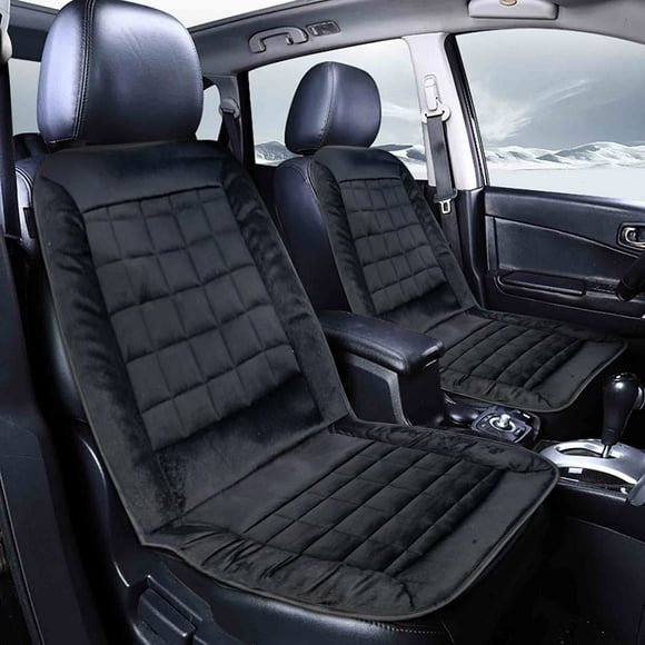 Danhjin la Housse de Siège Auto Chaude et Isolée en Chiffon, Housse Protectrice Automatique Douce pour Coussins de Siège avant et Arrière