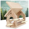 thumbnail image 3 of Gorges Weatherproof Markenwelt Hanging Birdhouse Feeder, 3 of 7