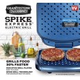 thumbnail image 3 of Granitestone Spike Express Panni Press Grill, Nonstick 4 In 1 Indoor Electric Grill, 3 of 5