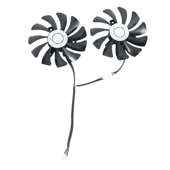 New 1 Pair Graphics Card Fan 85Mm Ha9010H12F-Z 4Pin Cooler Fan