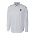 thumbnail image 2 of Men's Cutter & Buck Light Blue FIU Panthers Vault Stretch Oxford Stripe Long Sleeve Button-Down Shirt, 2 of 3