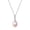Purple, variant on Yami 9-10mm Culture Teardrop Pearl Pendant Necklace with 925 Sterling Silver Cubic Zirconia Mother's Day Jewelry Gifts for Women