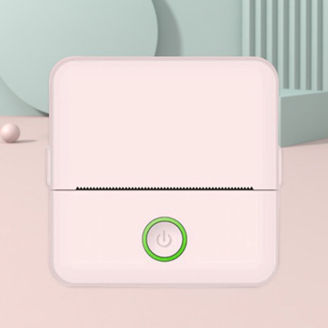 Impresora térmica portátil compatible con Bluetooth impresora sin tinta de papel de 200dpi BT4.0