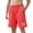 AA-Red, variant on QIUOMBBP Boys Athletic Shorts Kids Knee Length Bermuda Shorts School Summer Sports Short Pants with Zipper Pockets, Red, 170