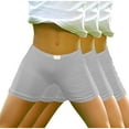thumbnail image 2 of Danhjin 3Pc Girls Athletic Shorts Kids High Waisted Yoga Dance Biker Shorts Comfy Cheer Gymnastics Shorts Solid Color Dance Volleyball Casual Kids Teen Summer, 2 of 5