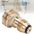 thumbnail image 3 of Adaptateur de réservoir POL à QCC1 Convertir le réservoir POL LP en HcC1 Type1 Hoses Regulateurs pour RV Van Trailer, 3 of 7