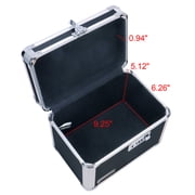 Vaultz Locking Personal Storage Box, Black, VZ01004