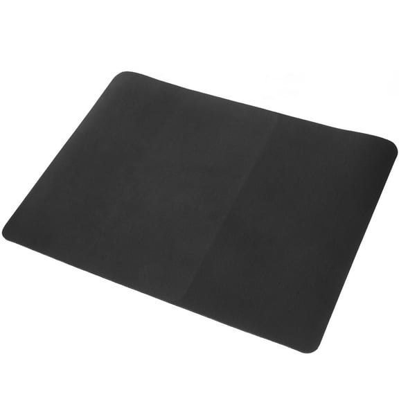 TABLZONE Black Silicone Refrigerator Drip Tray Mat Nonslip Protector for Kitchen, Laundry, and Home Appliance Use