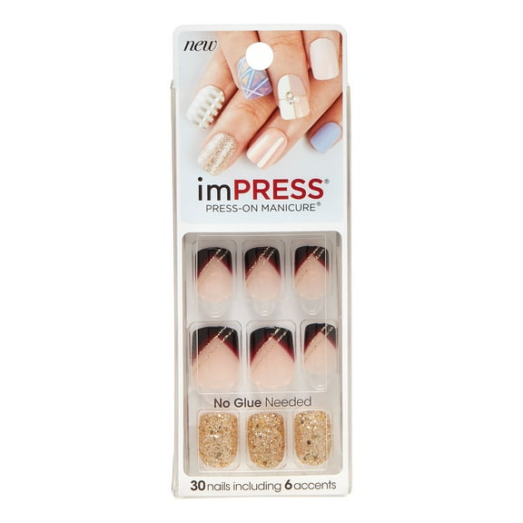ImPRESS Press-on Nails Gel Manicure - Bad Romance