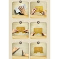 thumbnail image 3 of Ramiter Hair Dryer Rack Toilet Wall Mounted Air Duct Storage Rack Bathroom Storage Rack Hair Dryer Bracket Paper Plate Holders for Counter, 3 of 4