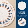 thumbnail image 5 of REGALWOVEN Round Pot Holders, Heat Resistant Trivets, Non-Slip Hot Pads for Countertops, Oven Pot Holders for Kitchen, Cooking, and Barbeque C 2Pcs, 5 of 6