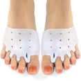 thumbnail image 1 of Gel Metatarsal Pads 6pcs, Ball Of Foot Cushions With Breathable Honeycomb Toe Separator Mortons Neuroma Callus Metatarsal, 1 of 5