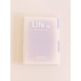thumbnail image 1 of 1pc Non-Slip Transparent Cover Colorful Loose-Leaf Notebook With Replaceable Pages, Suitable For Student's Study And Office Daily Use, 1 of 5