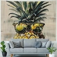 thumbnail image 4 of Orinice Pineapple Sunglasses Tapestry Wall Hanging Unique Style Graphic Tapestries Home Wall Decor Art for Living Room Bedroom Apartment Farmhouse Dorm 40x60inch, 4 of 6