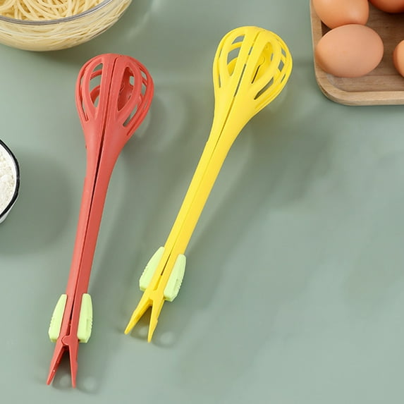 Reheyre Multi-Use Egg Whisk with Anti-Slip Handle, PP Construction, and 2-in-1 Design for Easy Egg Blending in the Kitchen