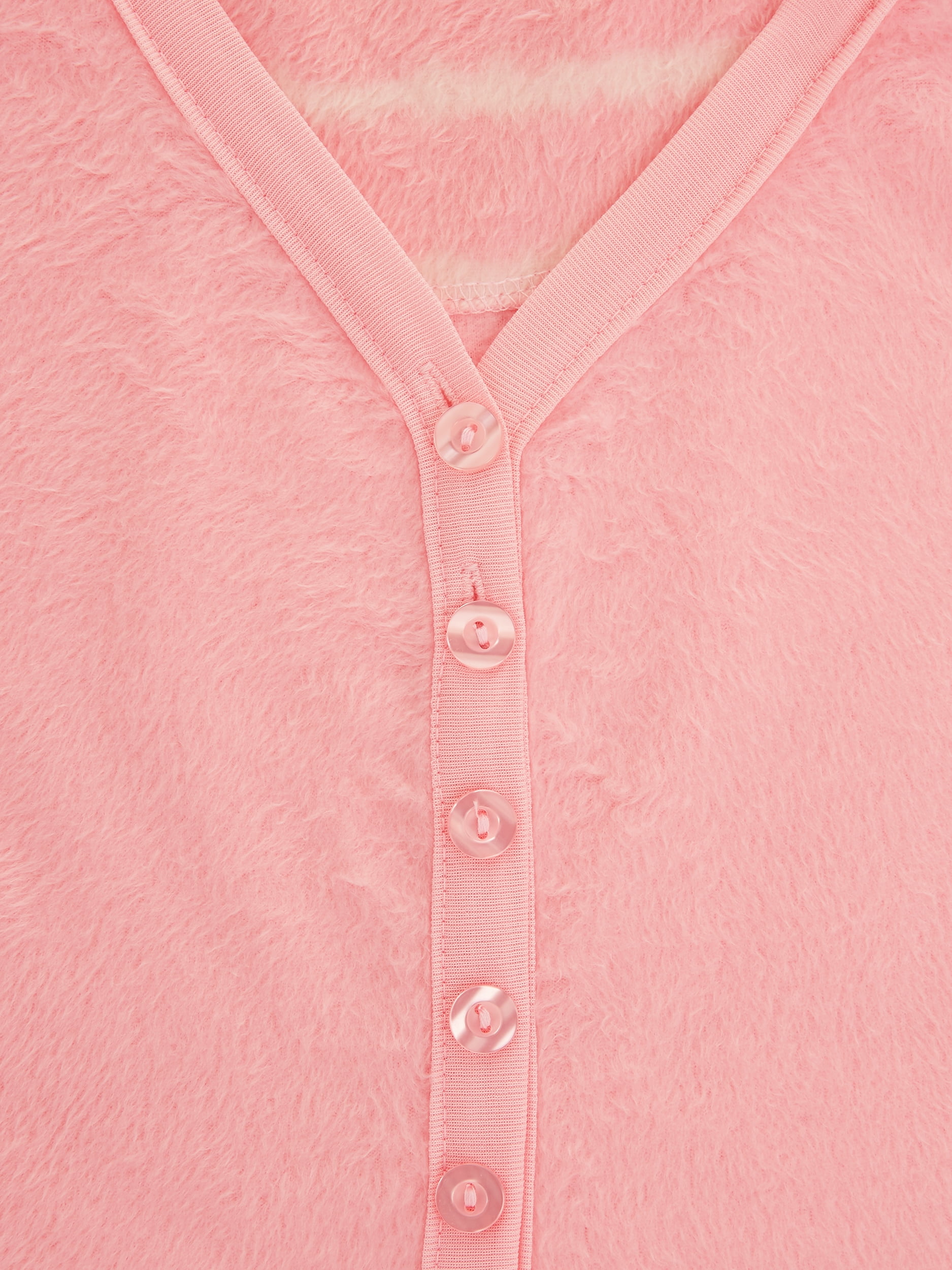 The Cozy Corner Women's Micro Fleece Plush Pajama Set, 2-Piece