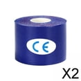 thumbnail image 1 of 2x Cinta Atlética para Deportes, Sin Residuos Pegajosos, Entrenamiento Deportivo, Fácil de Rasgar, Cinta para Tobillo Y Muñeca, Envoltura para Hombros 2 piezas, 1 of 8