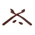 thumbnail image 4 of Walleva Brown Polarized Lenses And Brown Rubber Kit For Oakley Half Jacket 2.0 XL OO9154 Sunglasses, 4 of 5