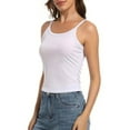 thumbnail image 4 of Strap Camisole Tank Tops for Women Basic Slim-Fit Cami Undershirts, 4 of 6