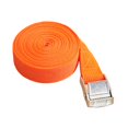 thumbnail image 1 of Sangles d'Emballage pour Ceintures de Valise, Réglables Robustes, 200cmx2.5cm, Sangles de Bagages Orange, 1 of 8