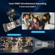 thumbnail image 2 of Dual Dash Cam 170 Degree Wide Angle 1080p HD Dashboard Camera Night Vision For Cars ANGGREK Otros, 2 of 7