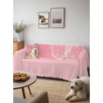 thumbnail image 6 of Happy Valentine's Day Couch Cover Sofa Covers 3 Cushion Sectional Couch, Pink Shining Love Heart Romantic Washable Sofa Covers Slipcover Sectional Sofa Cover, Furniture Protector 71"x150", 6 of 9