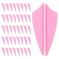 thumbnail image 1 of OUNONA 60Pcs Pink Plastic Archery Vanes Lightweight Replacement Arrow Fletchings for Precision Shooting, 1 of 8