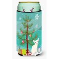 thumbnail image 1 of "Treasures Foreign White Merry Christmas Tree Tall Boy - Aislante para bebidas, multicolor" Caroline's Treasures  BB4420TBC, 1 of 1