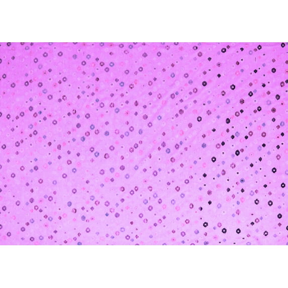 Ahgly Company Indoor Rectangle Abstract Purple Modern Area Rugs, 6' x 9'