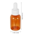 thumbnail image 2 of unbranded 4Ud Con Gotero De Plástico Resistentes Color Chocolate Para Y Lociones, 2 of 6