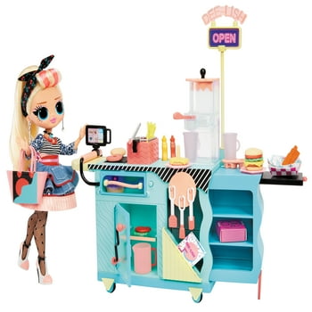 OMG To-Go Diner Playset with 45+ Surprises Doll – L.O.L. Surprise