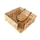 thumbnail image 5 of Servilletero de jacinto de agua, porta toallas, porta pañuelos, cesta de mimbre para servilletas 19cm x 19cm x 7cm, 5 of 9